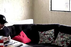 Mature Latina Studying