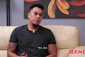 Bequii Alvarado undergoes interrogation that ends with a happy blowjob and fucking.