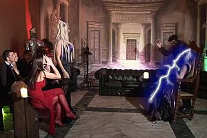 i feel so aroused as amy azurra and denice k host a wild sex party turning into intense group orgy