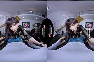 i crave these shemale bitches battling bareback for that big cock in lingerie