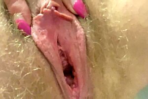 Hairy Pussy Gapes In Toilet With Farting And Sexy Close-Up!