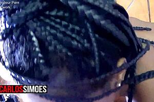 Look at this delicious mulata with a perfect tattooed ass sitting on a big thick cock.