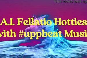 i'm giving blowjob to big titted hotties with monster cocks a i stillz with asmr