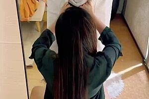 woman cheats with her boss in homemade scene