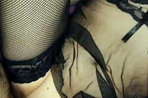 Wife Looks Incredible At 40 In Homemade Milf Stockings