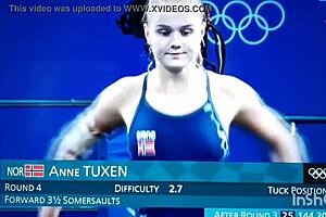 Beautiful Women Perform In Ornamental Jumps With Perfect Bodies And Grace