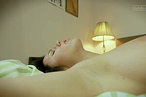 Girlfriend's Perky Tits Get Covered In Cum After Blowjob And Sex With Friend.