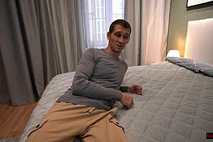 surprised my girlfriend and brought my friend to fuck her hard in threesome creampie