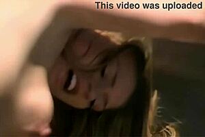 Cute Blonde Nicole Lounges In The Water Outside Before Fucking Her Man