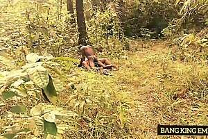 Bbw Outdoor Bush Porn with Former College Course Mate in Hardcore Sex and Cumshot