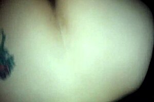 curvy latina with piercing and tattoo in amateur video