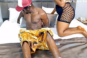 Mother in law screams and squirts during quickie anal with big black cock in missionary