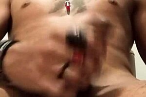 i jerk off close up right in front of the camera for you