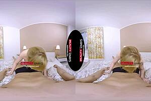 German teen Anny Aurora rides in reality porn. 😘