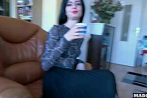 a french goth girl loves anal fucking all day?