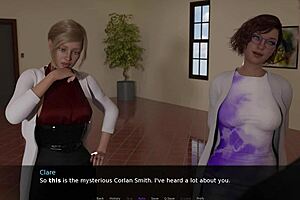 i'm playing gynocracy part 3, where my femdom mistress conducts a gyno exam on my pussy in bdsm style