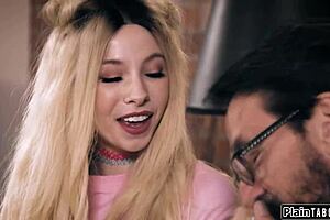 Teen Sucks Fucks Stepdad Big Cock