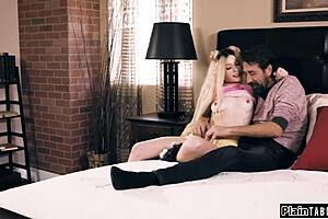 Teen Sucks Fucks Stepdad Big Cock