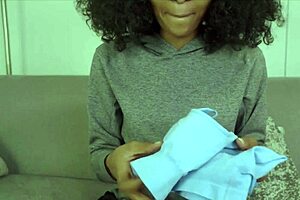 showing your step mom a new workout routine