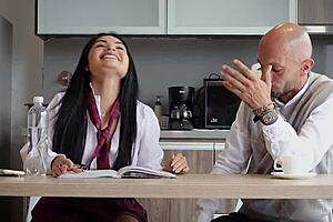 Profesor Pervertido Me Folla En Su Propia Casa With Doggystyle Cowgirl Big Cock