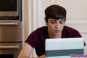 ricky and penny in deepthroat action.