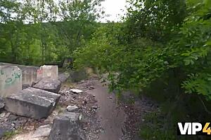 Vip4k echoes of inhuman fucking outdoors