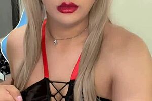 beautiful trans doctor with large breasts