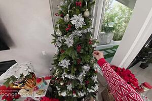 vr bangers bang blonde teen kay lovely with small tits in group scene