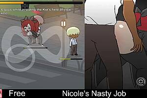 nicole's nasty interactive erotic game job
