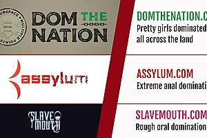 Rimming submissive redhead with choking and gagging