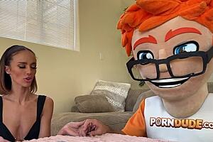 i licked the magic crystal balls with my tongue at porndudecasting