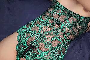 Sexy Stepmom Milks Small Cock Of Her Stepson.