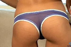 most beautiful asses dancing with music and pigtails