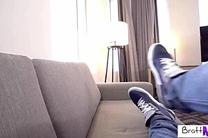 i got a flesh lite from my massiv tit stepmom viktoria june for titty fuckin