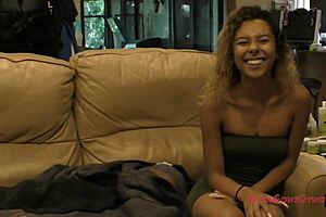 Kalani luana's yearly physical checkup backstage