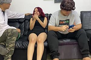 Teen Girl Anal Bent Over Assfucking by Stepfather Doctor Check