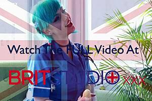 Blue Haired Nurse Sucks Your Cock In Hospital Appointment With Big Ass