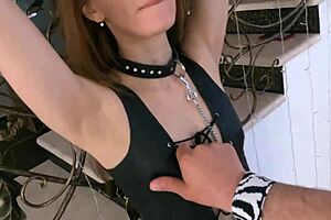 Master Trains Bound Submissive Milf In Hard Home Bdsm Fisting