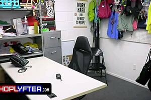 Halloween costume casting with Violet Spice and Marcelo involves blowjob and assplay in leggings 😈