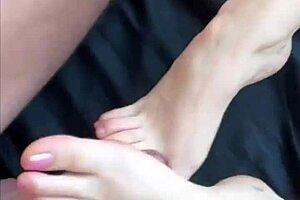 I caught my lingerie model masturbating on set, POV anal!