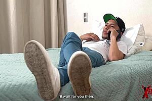 My friend says, 'Watch Netflix while I fuck you hard!' 😏