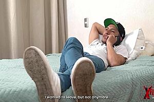 My friend says, 'Watch Netflix while I fuck you hard!' 😏