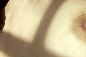 Hey, beautiful Latina masturbating with dildo for her boyfriend! 😍