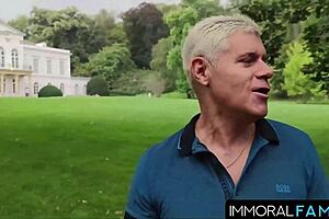 Dan Stars In A Detailed Story Featuring Muscular Figures And Natural Tits