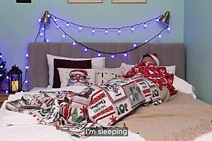 even though she didnt bring the right gift, her pussy is a great substitute, i think