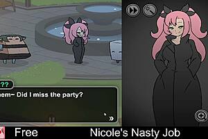 nicole's nasty interactive erotic game job