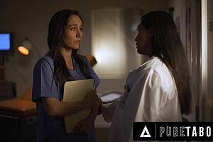 Doctor Vicki Chase Ensures Nurse Sinn Sage Keeps Secret!