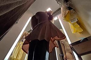 Hidden Camera Captures Young Girl In Private Moment