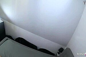 Curvy German Teen 18+ Enjoys Amateur MMF Threesome After University