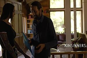 Old Guy Fucks Stepson's Slut Teen Girlfriend Hard!